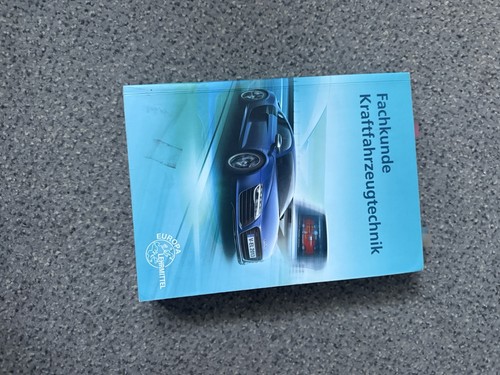 Fachkunde kraftfahrzeugtechnik - fachkunde,