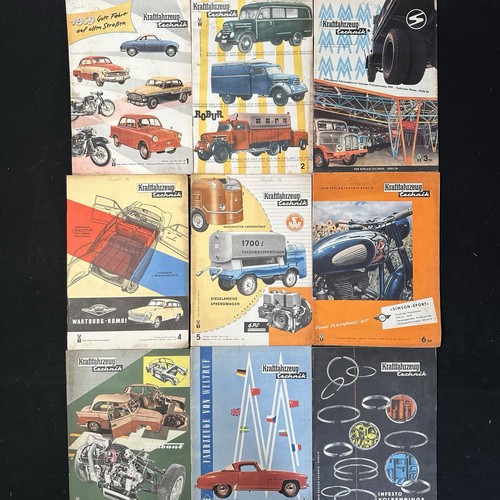 Kraftfahrzeugtechnik 1959 - , 9