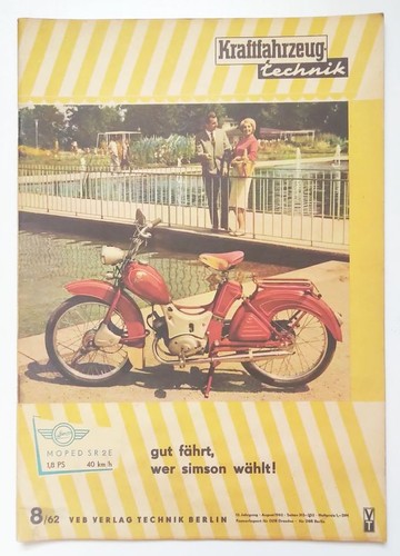 Kft ddr zeitschrift 8 - ddr, nr