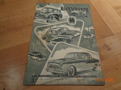Kraftfahrzeugtechnik 1956 - kraftfahrzeugtechnik, 3/1956