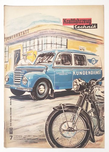 Ddr kraftfahrzeug technik - kraftfahrzeug,
