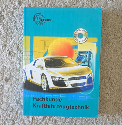 Fachkunde kraftfahrzeugtechnik - fachkunde,
