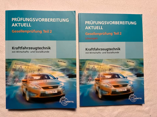 Prüfungsbücher - 2x,