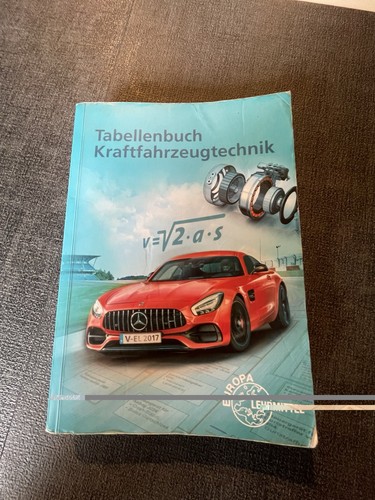 Europa lehrmittel tabellenbuch - europa-lehrmittel,