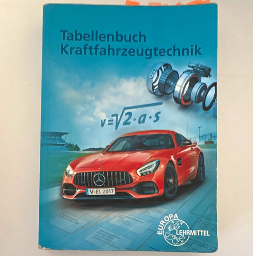 Europa lehrmittel tabellenbuch - lehrmittel,