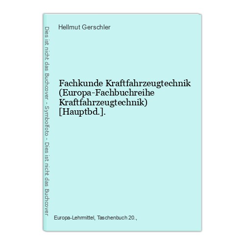 Fachkunde kraftfahrzeugtechnik - fachkunde,