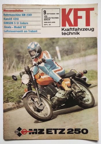 Kft etz 250 motorrad - nr,