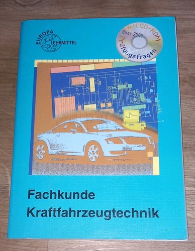 Fachkunde kraftfahrzeugtechnik - fachkunde,